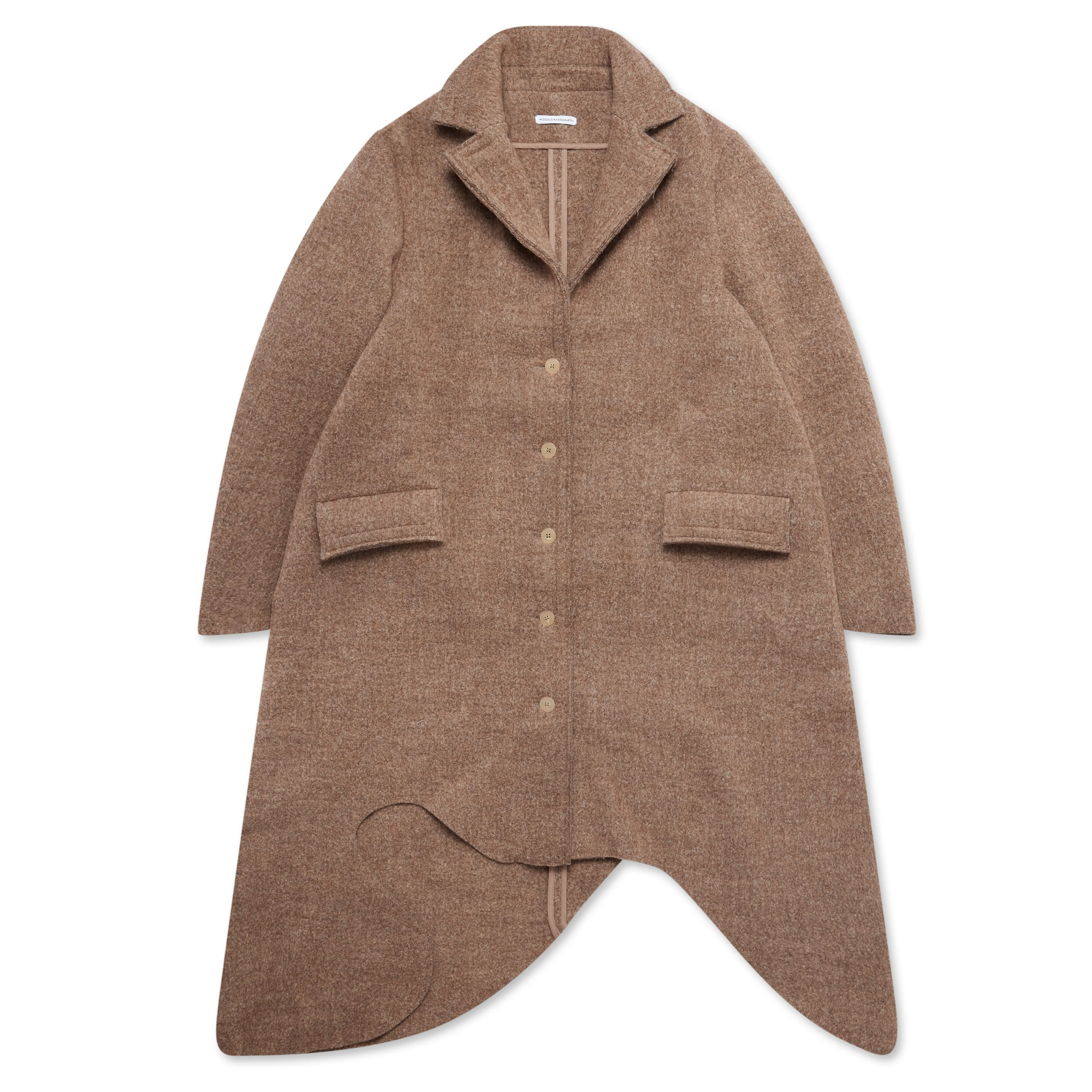 Niccolo Pasqualetti Lama Brown Women’s Secche Coat