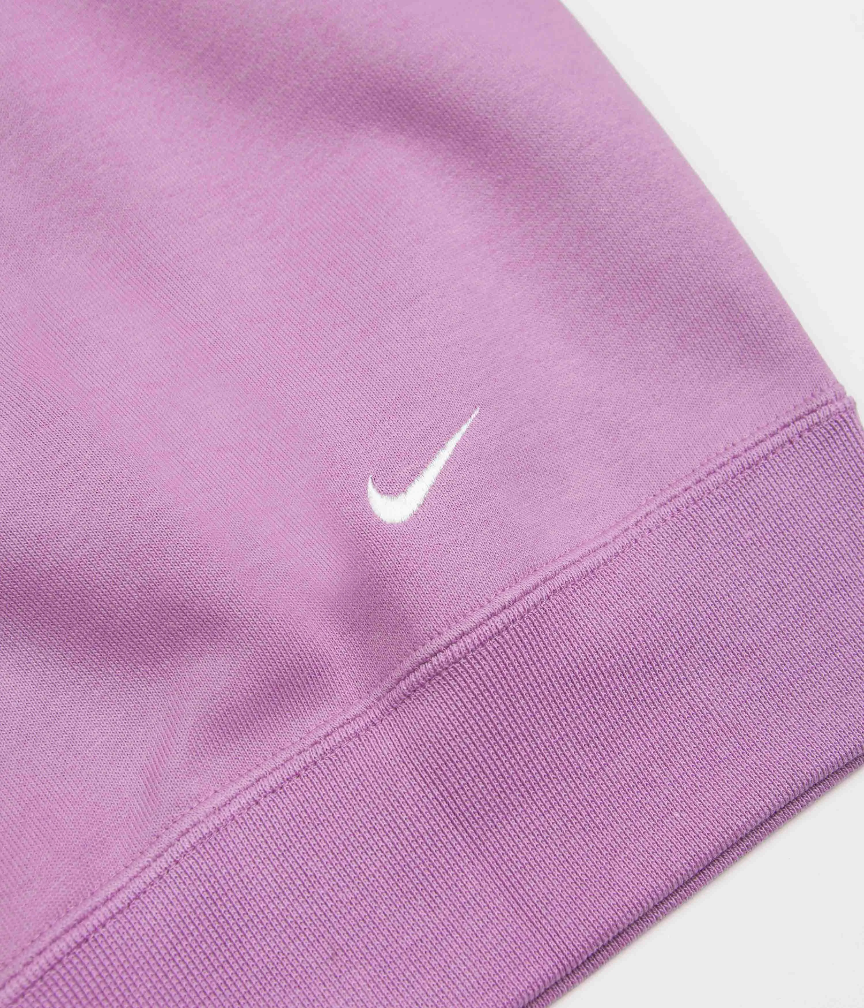 Nike ACG Tuff Fleece Crewneck Sweatshirt - Rush Fuchsia Summit White