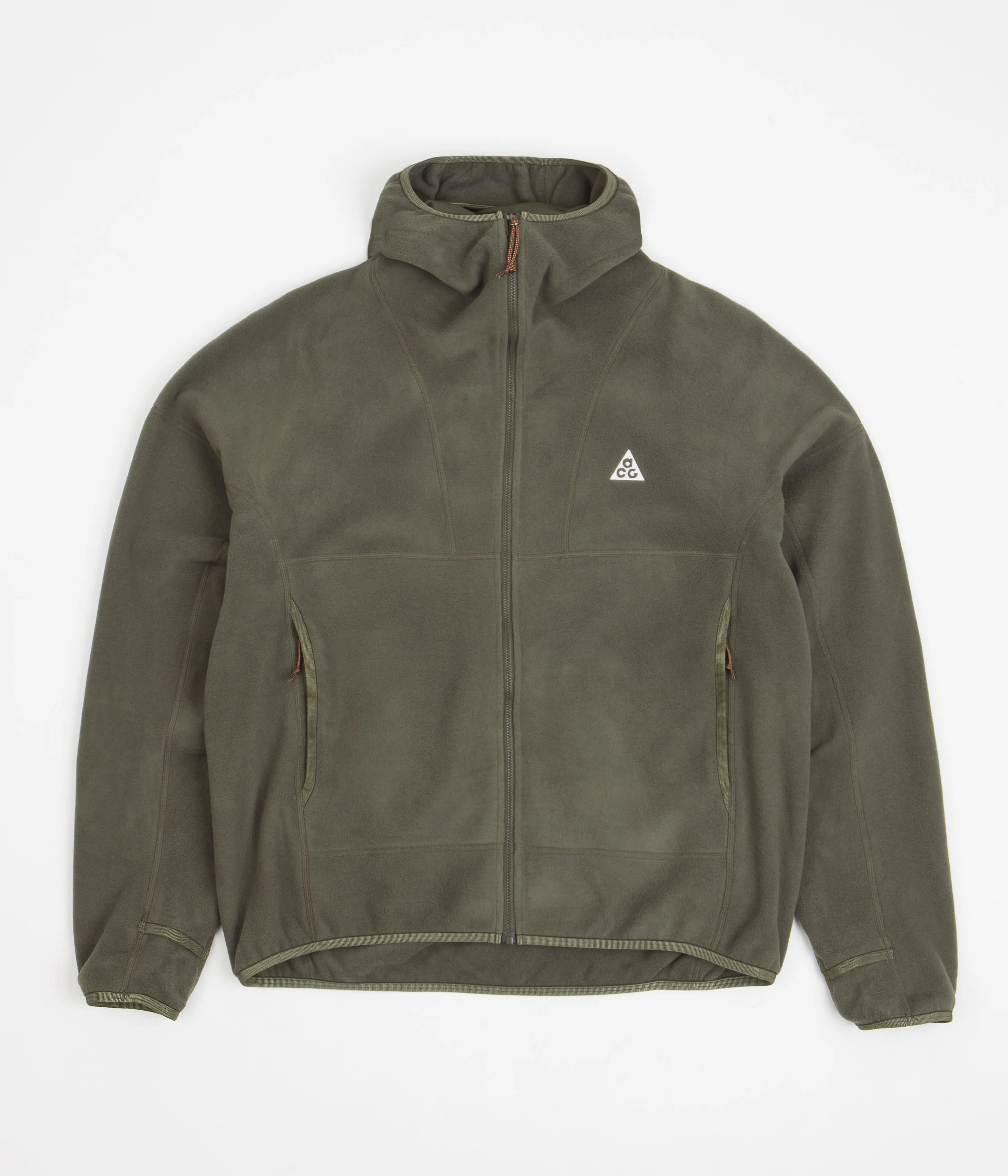 Nike ACG Wolf Tree Hooded Fleece - Cargo Khaki / Summit White
