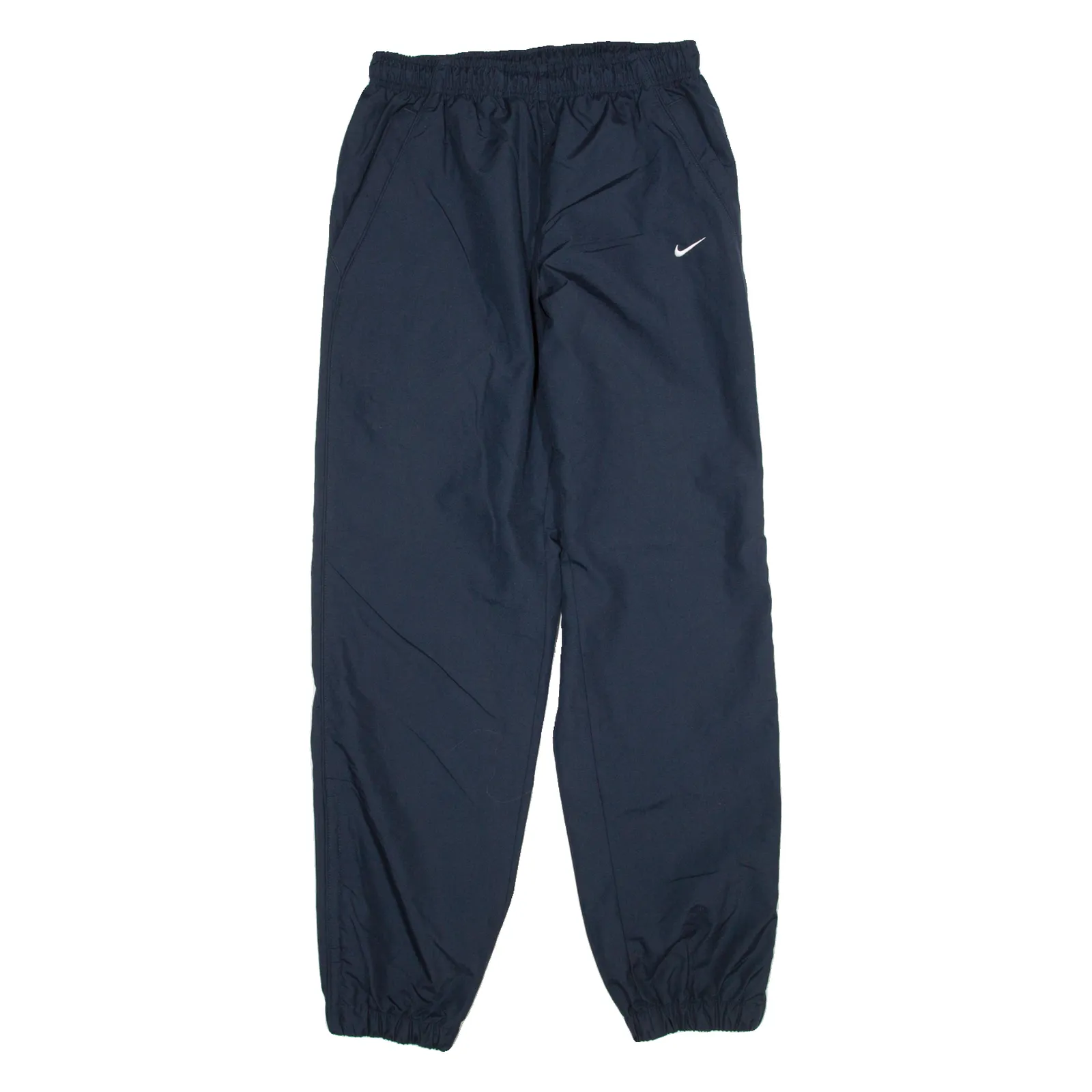 NIKE Mens Joggers Blue Tapered S W32 L32