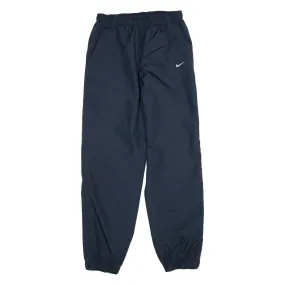 NIKE Mens Joggers Blue Tapered S W32 L32