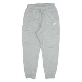 NIKE Mens Joggers Grey Tapered M W30 L25