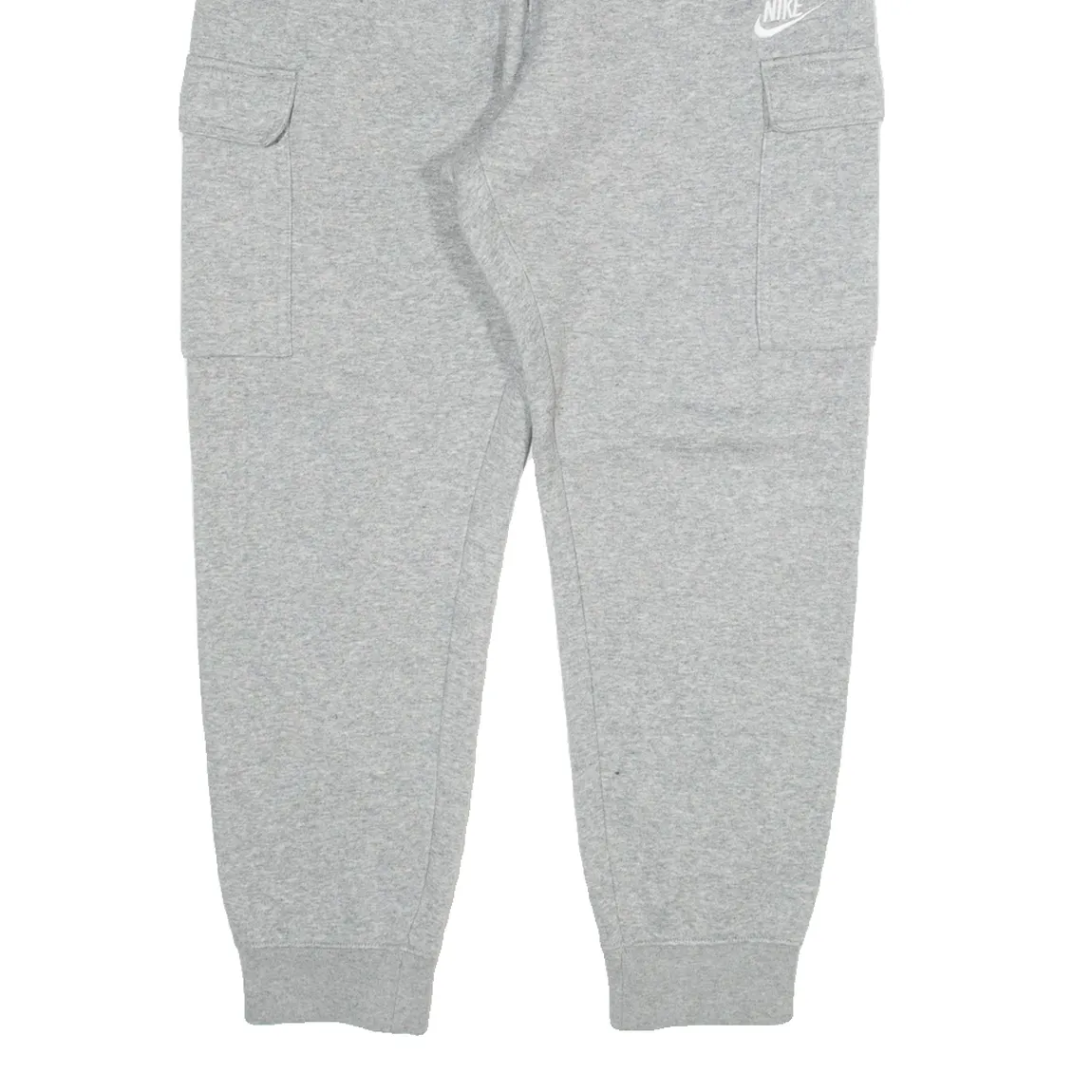 NIKE Mens Joggers Grey Tapered M W30 L25