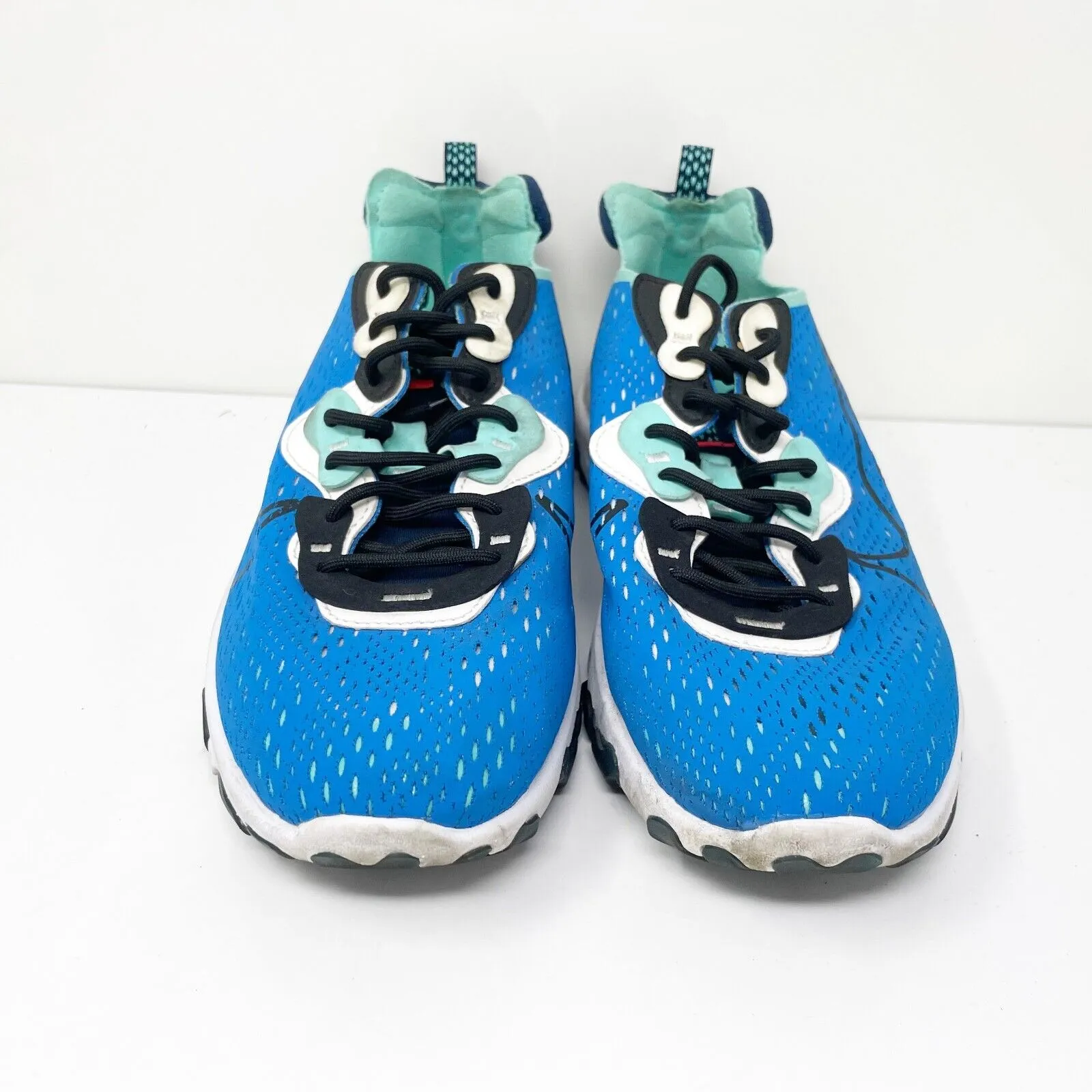 Nike Mens React Vision CD4373-400 Blue Running Shoes Sneakers Size 9.5