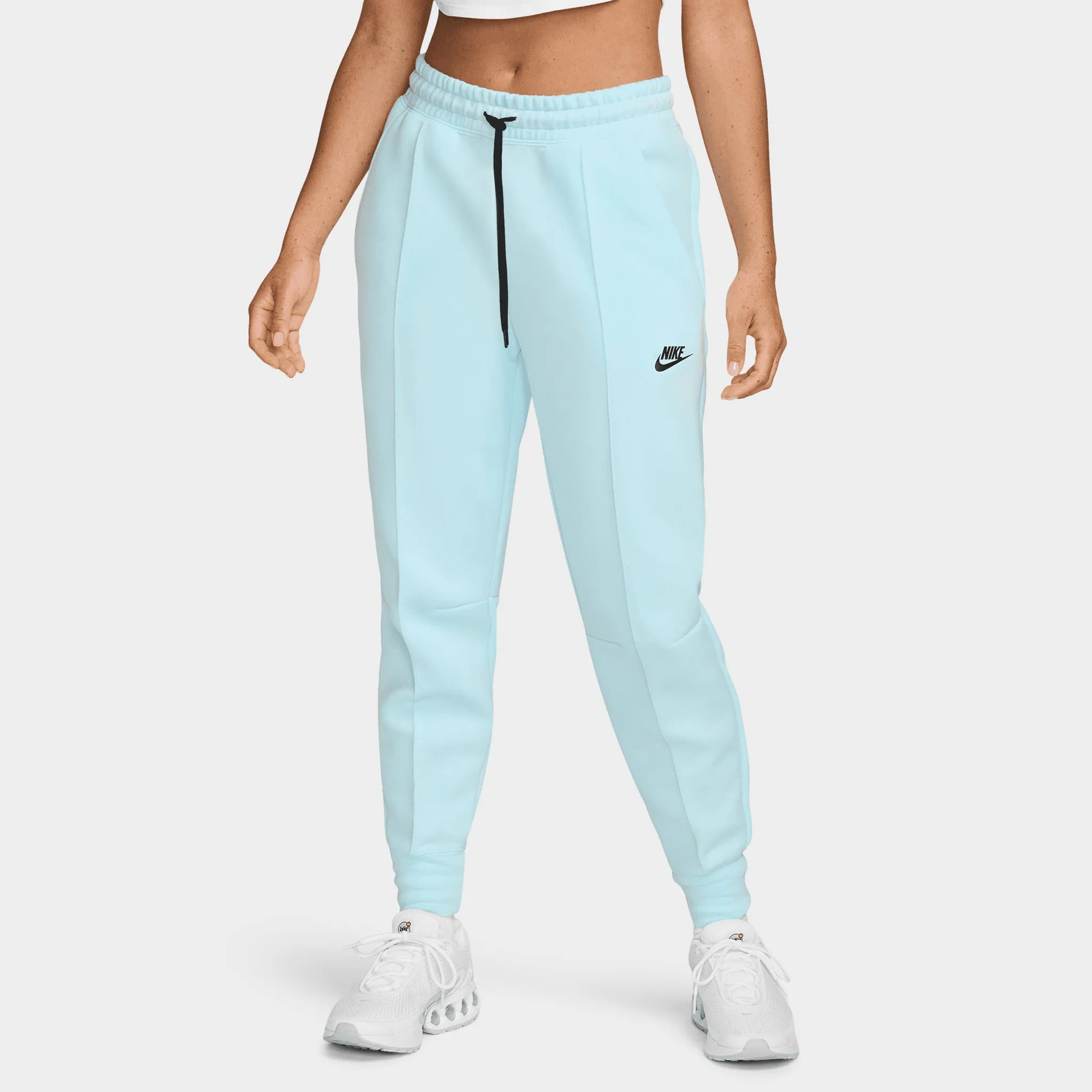 Nike Sportswear Women's Tech Fleece Mid-Rise Joggers Glacier Blue / Black