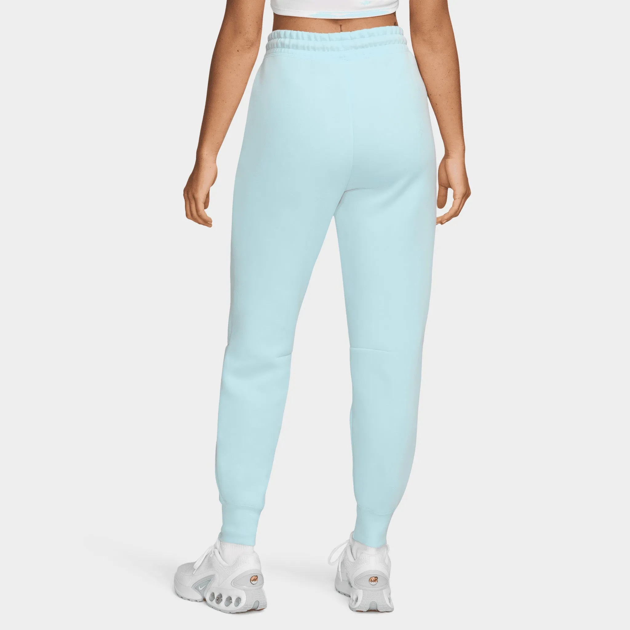 Nike Sportswear Women's Tech Fleece Mid-Rise Joggers Glacier Blue / Black