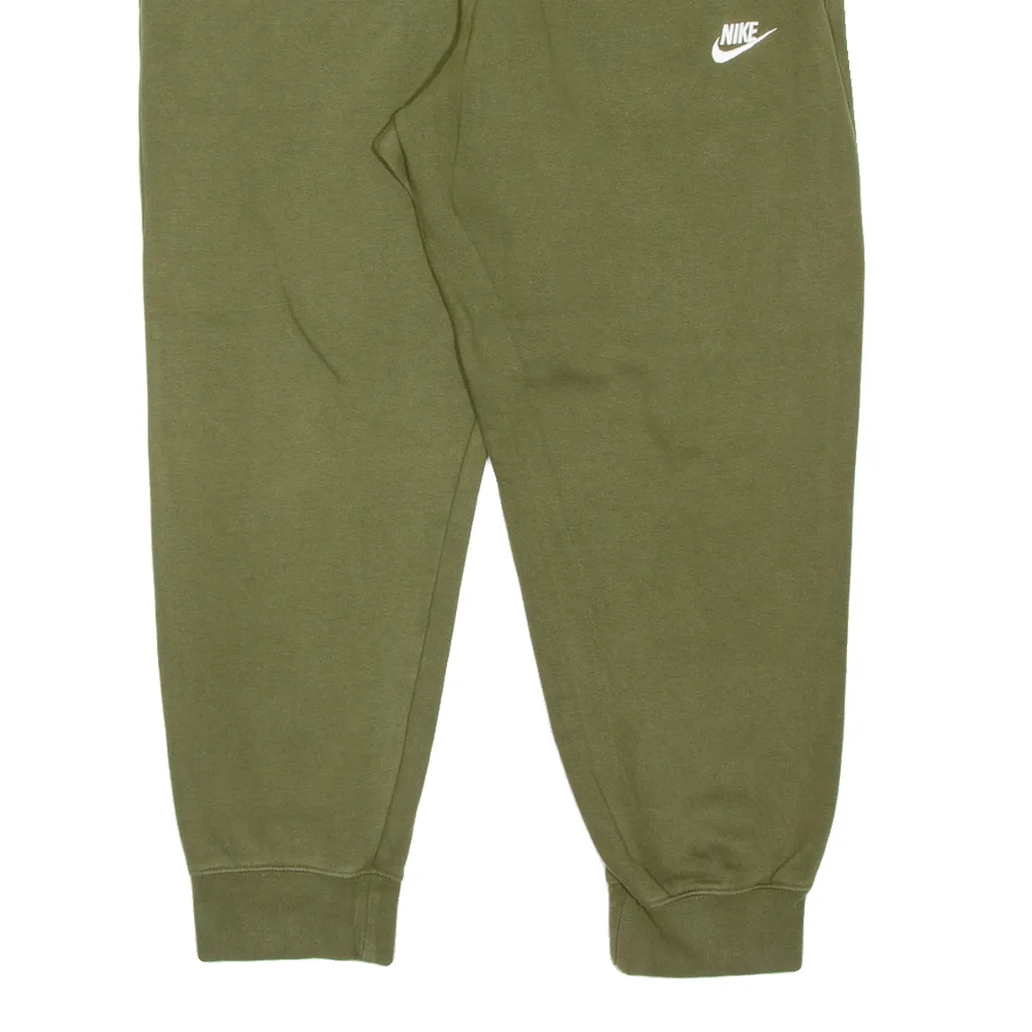 NIKE Womens Joggers Green Tapered L W32 L26