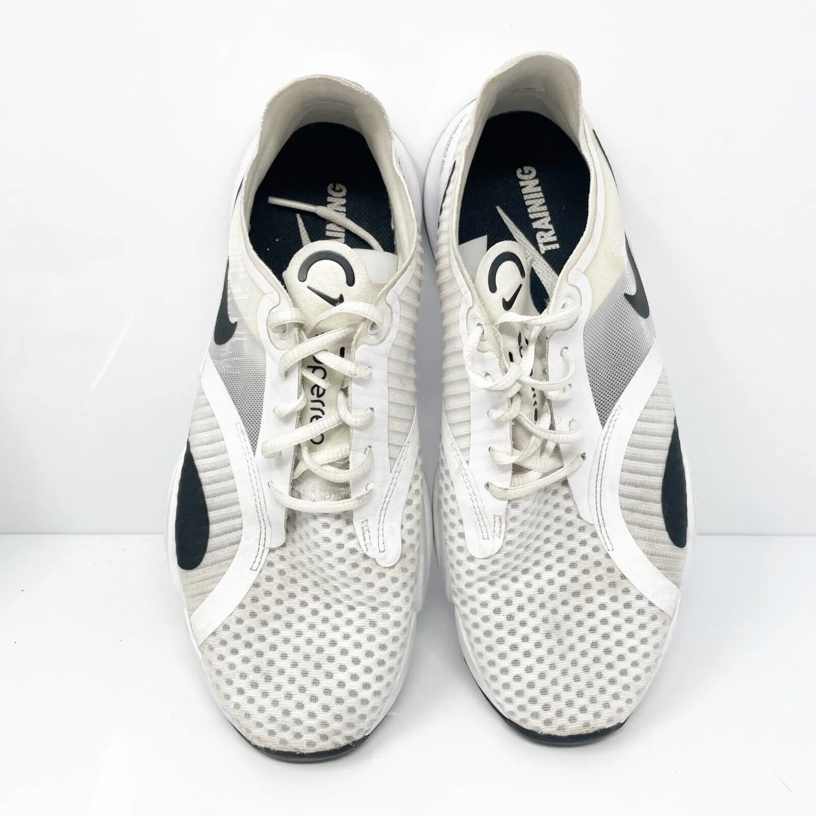 Nike Womens Superrep Go CJ0860-100 White Running Shoes Sneakers Size 9