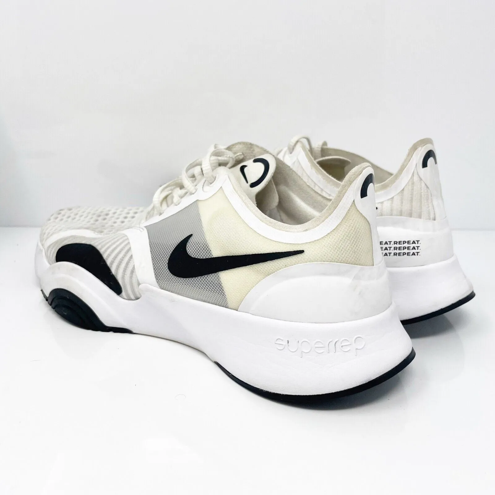 Nike Womens Superrep Go CJ0860-100 White Running Shoes Sneakers Size 9