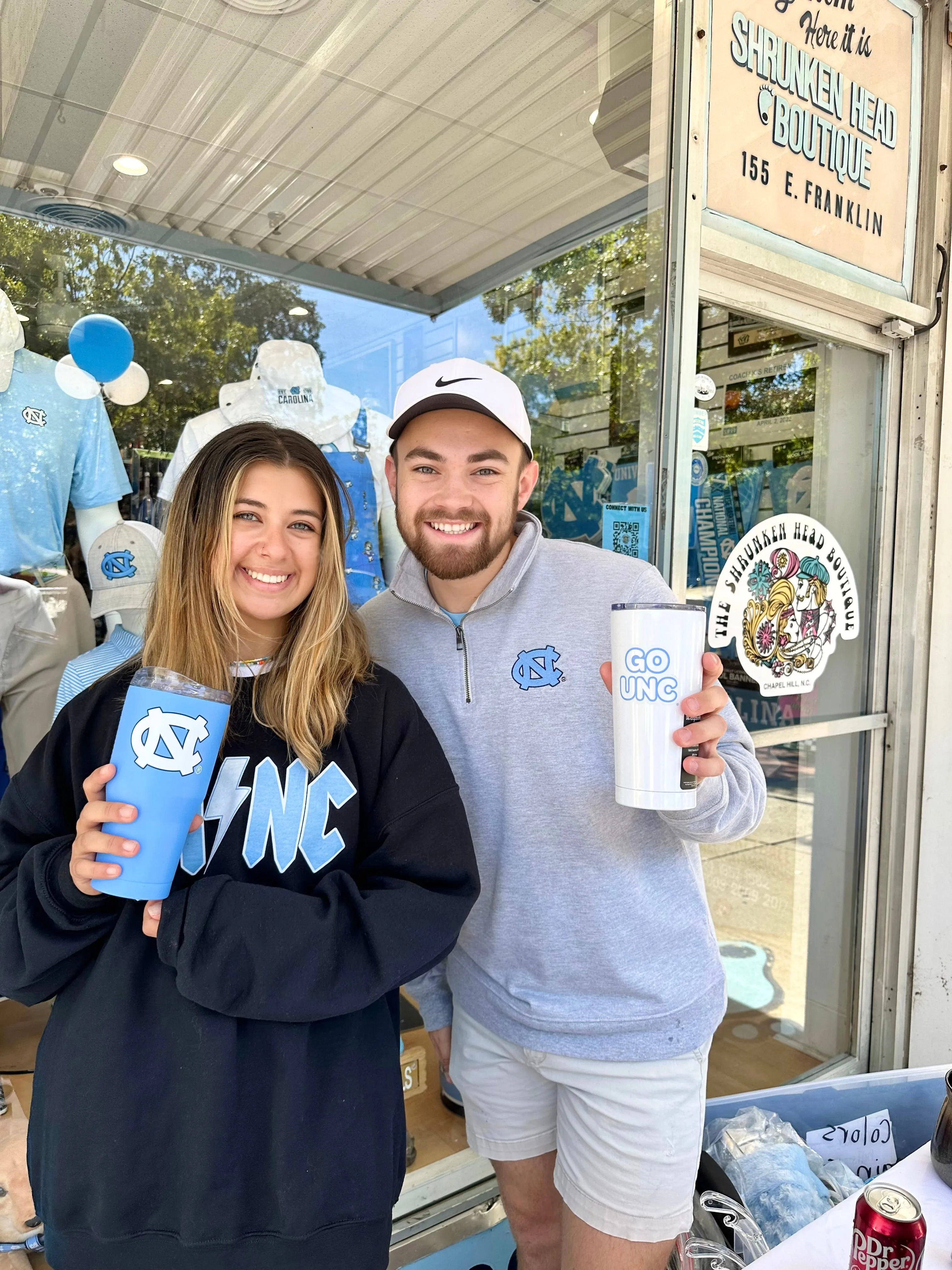 North Carolina Tar Heels 30 oz Tumbler with Lid