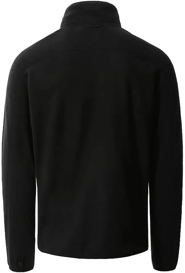 North Face Men's 100 Glacier Full Zip Fleece - Black