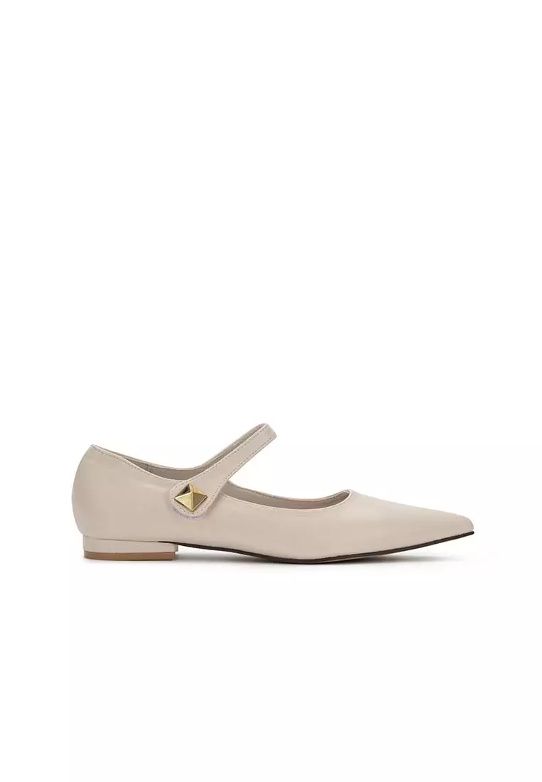 nose MARY JANE FLAT PUMP