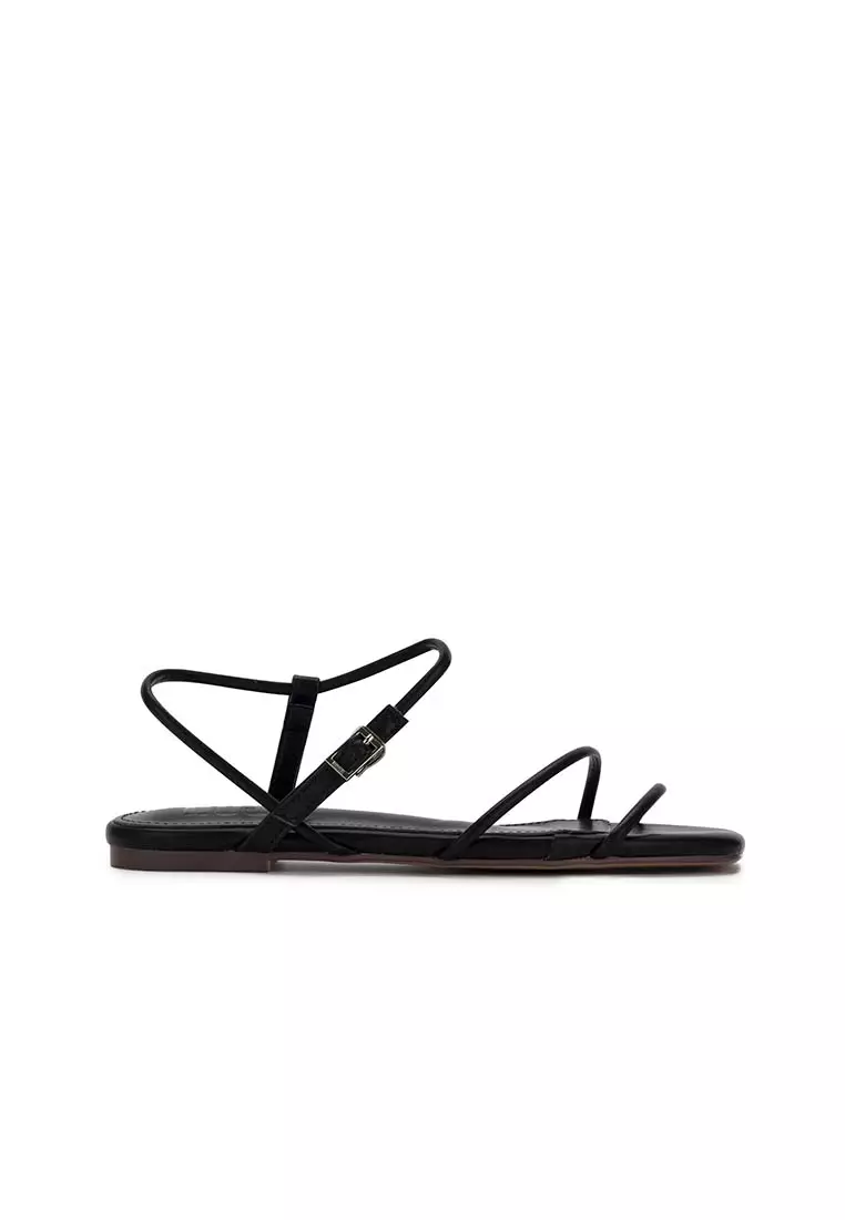 nose STRAPPY FLAT SANDAL