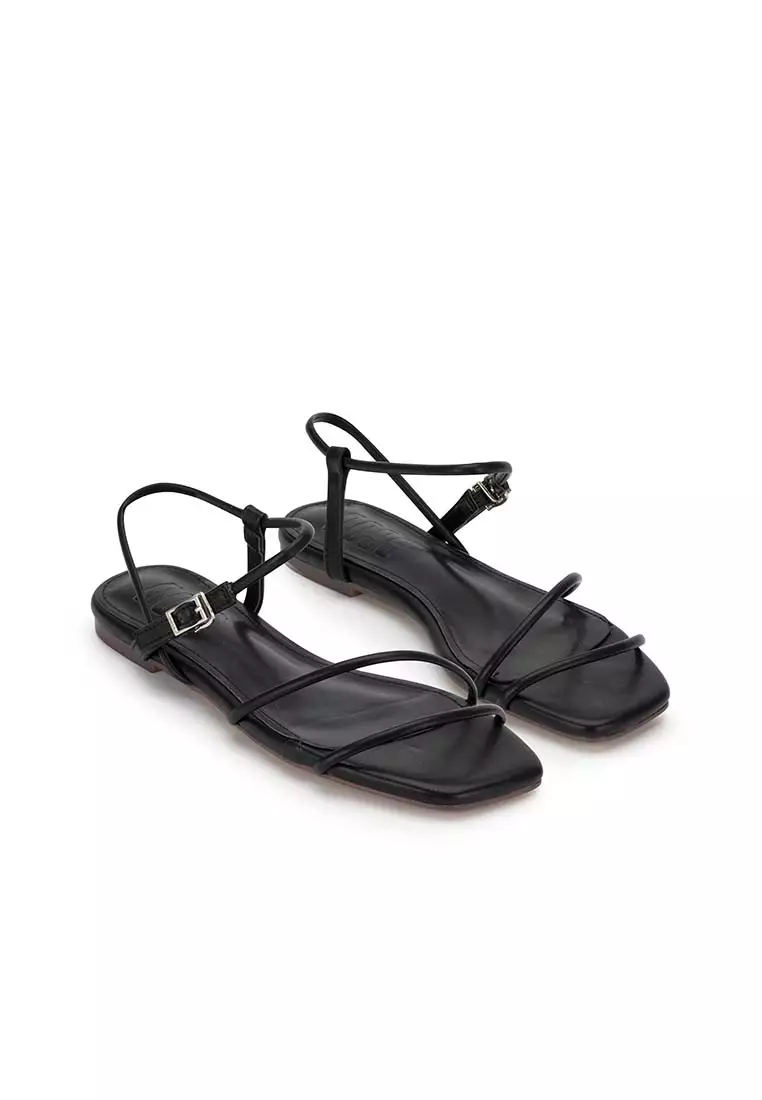 nose STRAPPY FLAT SANDAL