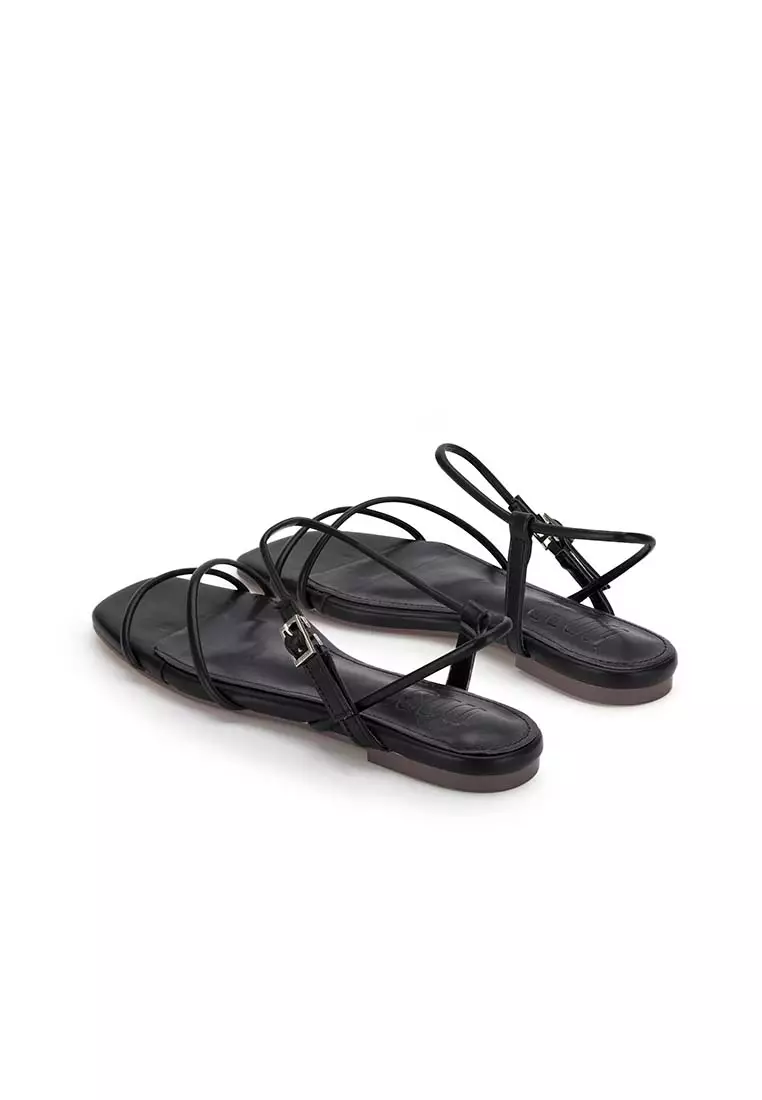 nose STRAPPY FLAT SANDAL