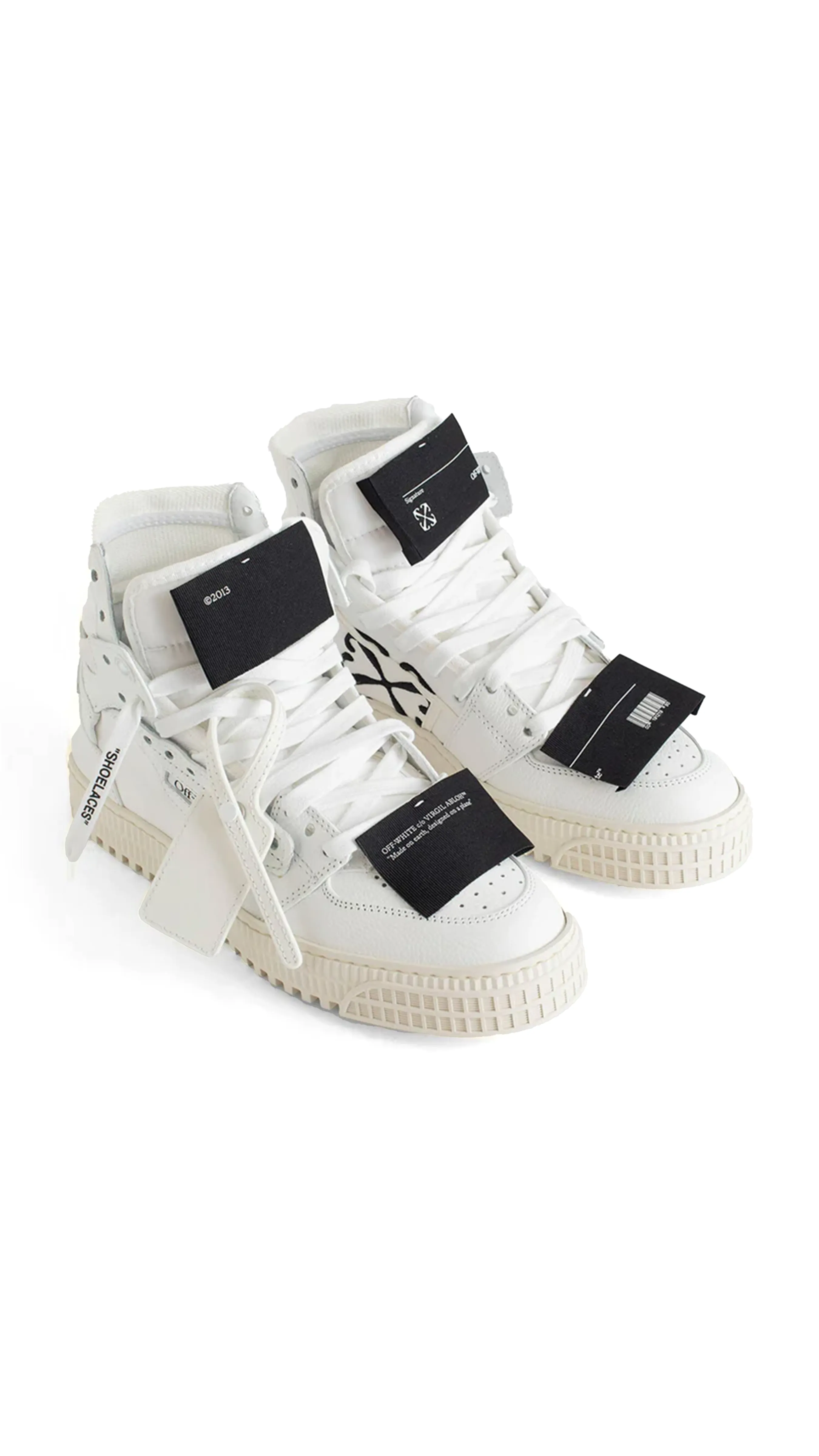 Off Court Sneakers White Black