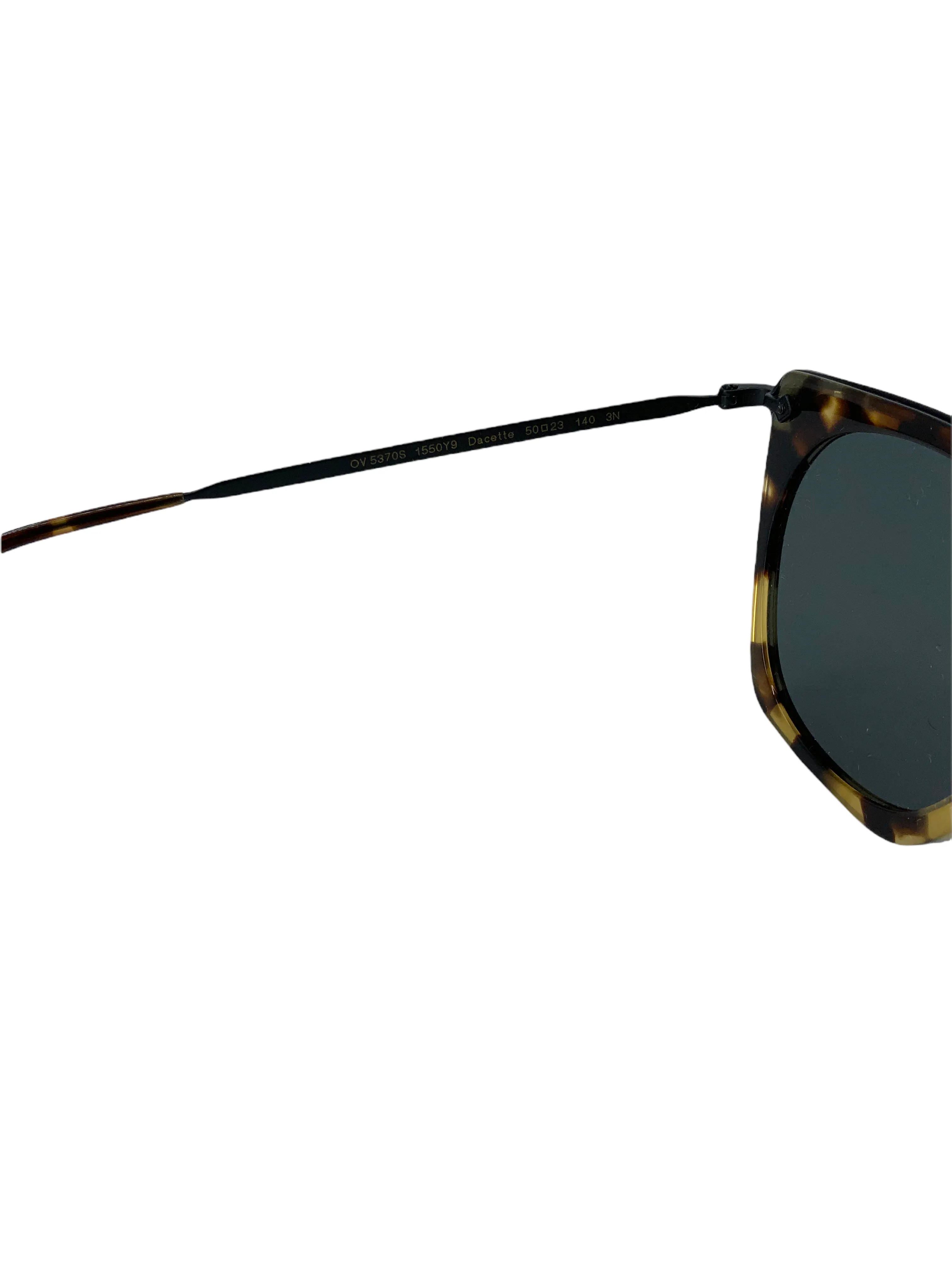 Oliver Peoples Tortoise Flat Sunglasses