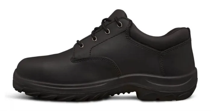 OLIVER WB34 Series Black Lace Up Derby Shoe, Water Resistant Full Grain Leather, Fully Lined