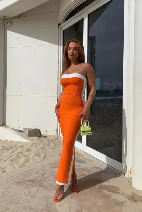 Orange Ashley Dress