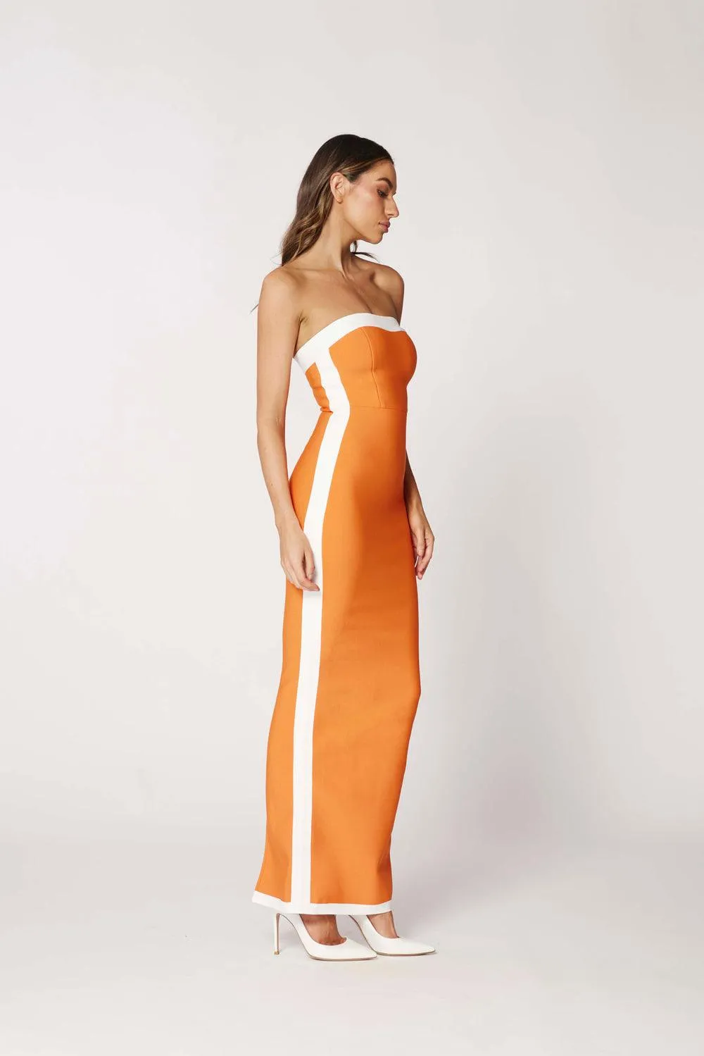 Orange Ashley Dress