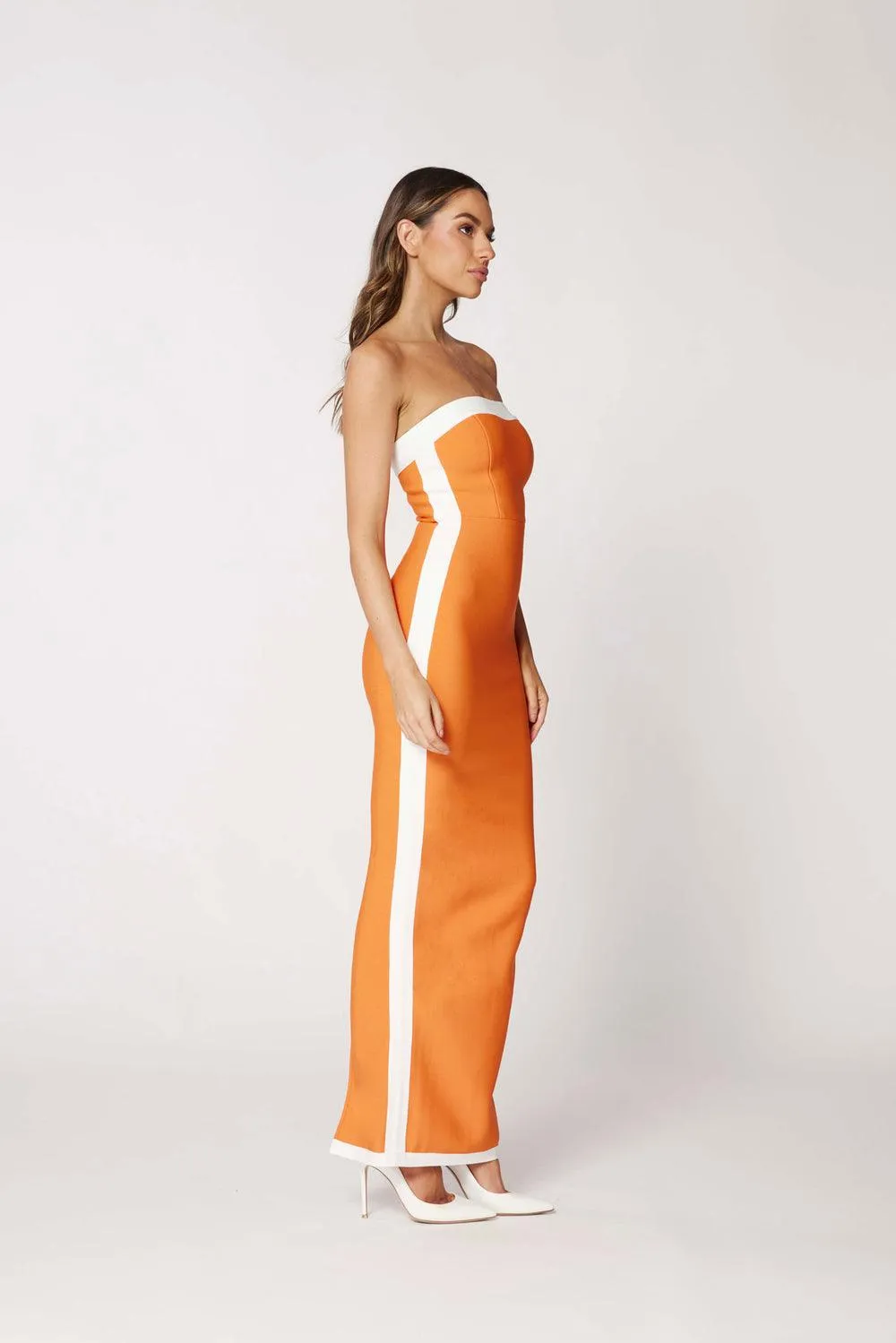 Orange Ashley Dress