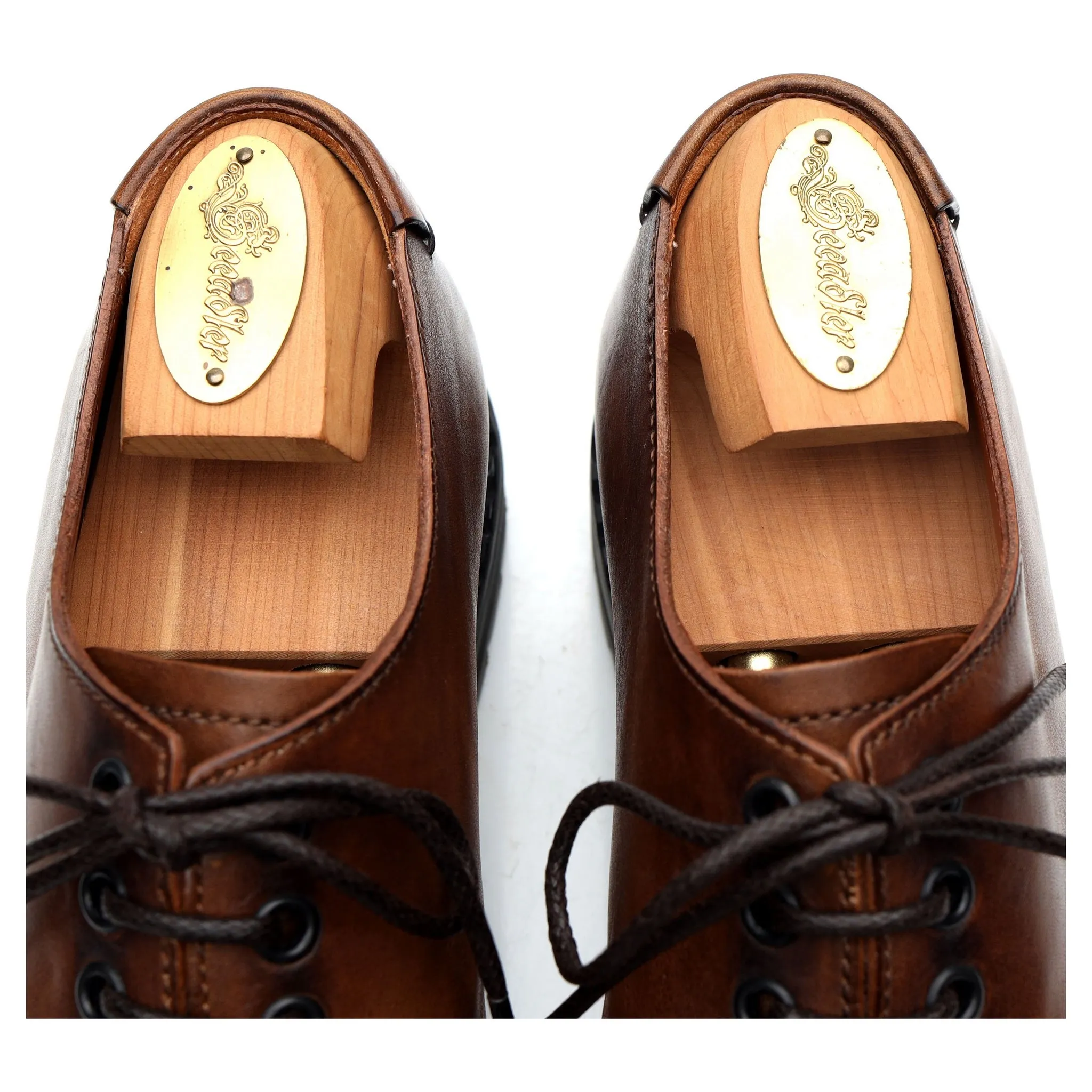 'Oslo Contrast' Leather Split Toe Derby UK 6.5