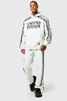 Oversized Limited Edt Lace Detail Tracksuit