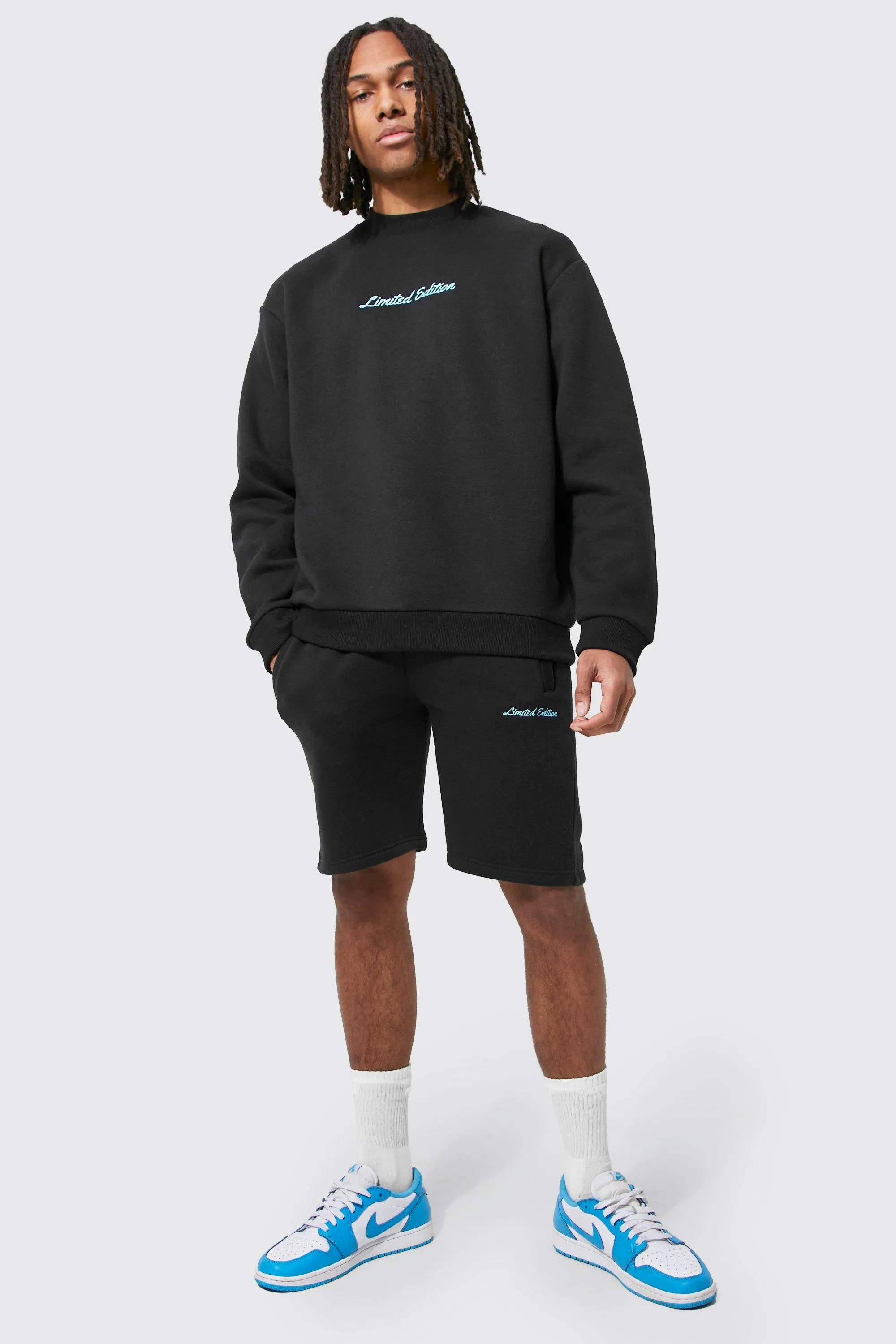 Oversized Limited Sweatshirt Short Tracksuit