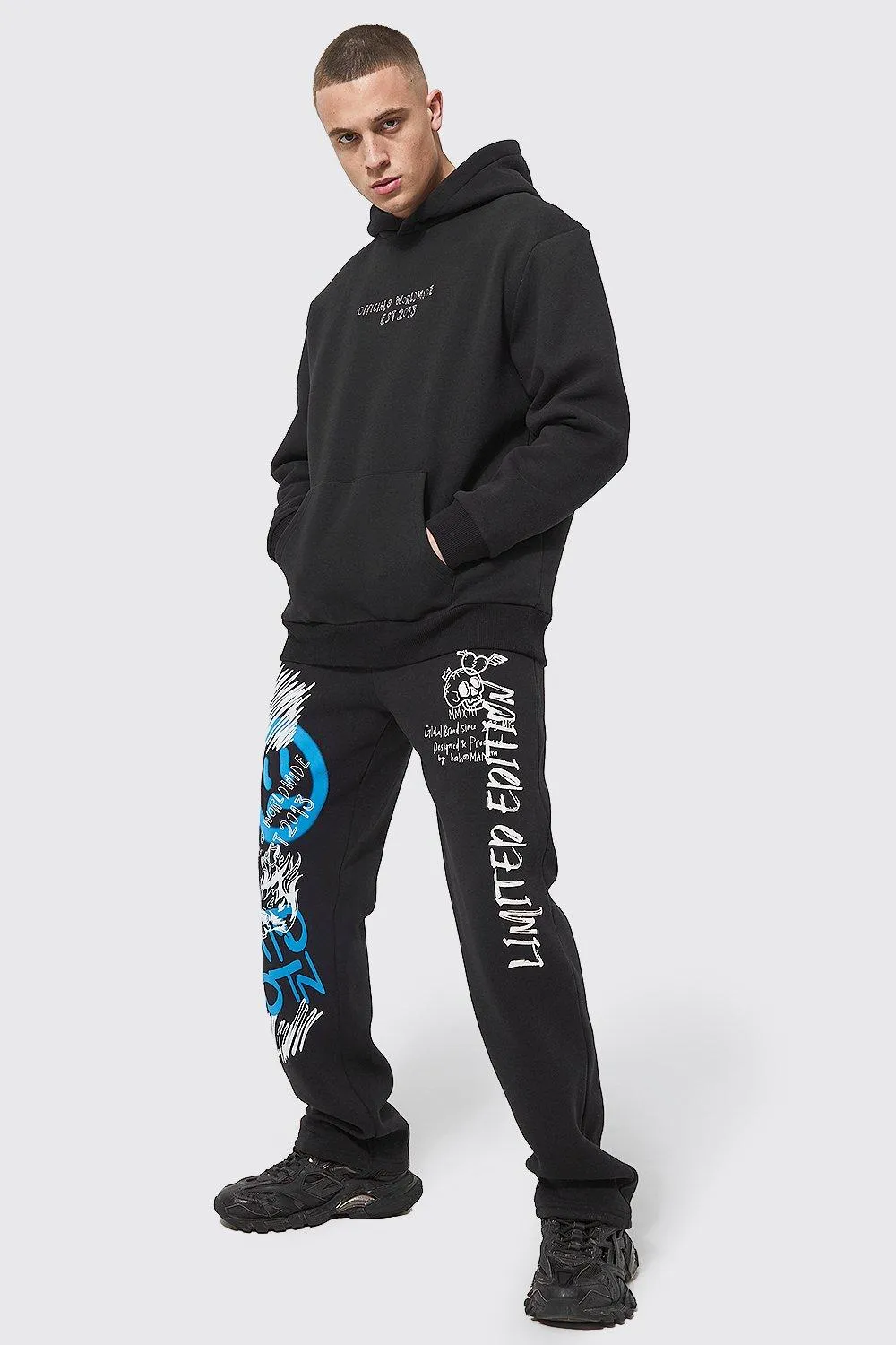 Oversized Official Back Graffiti Tracksuit