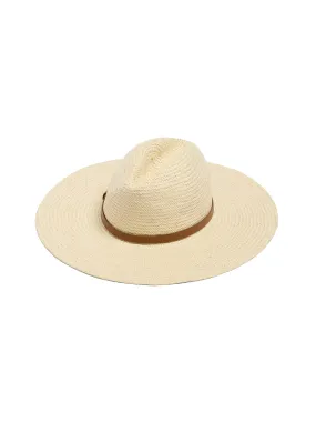 Paper Packable Rancher Hat - Cream