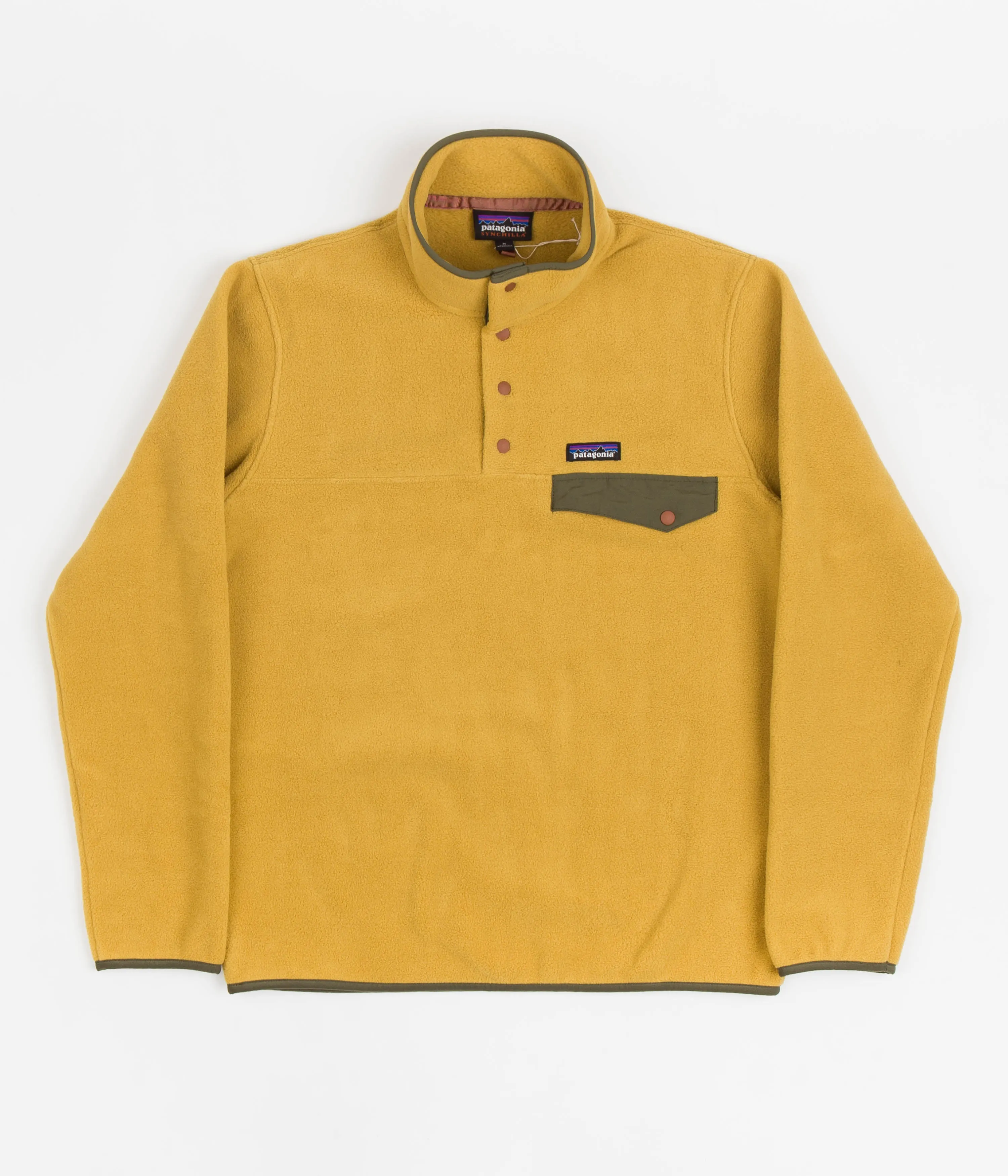 Patagonia Snap-T Lightweight Synchilla Fleece - Cabin Gold