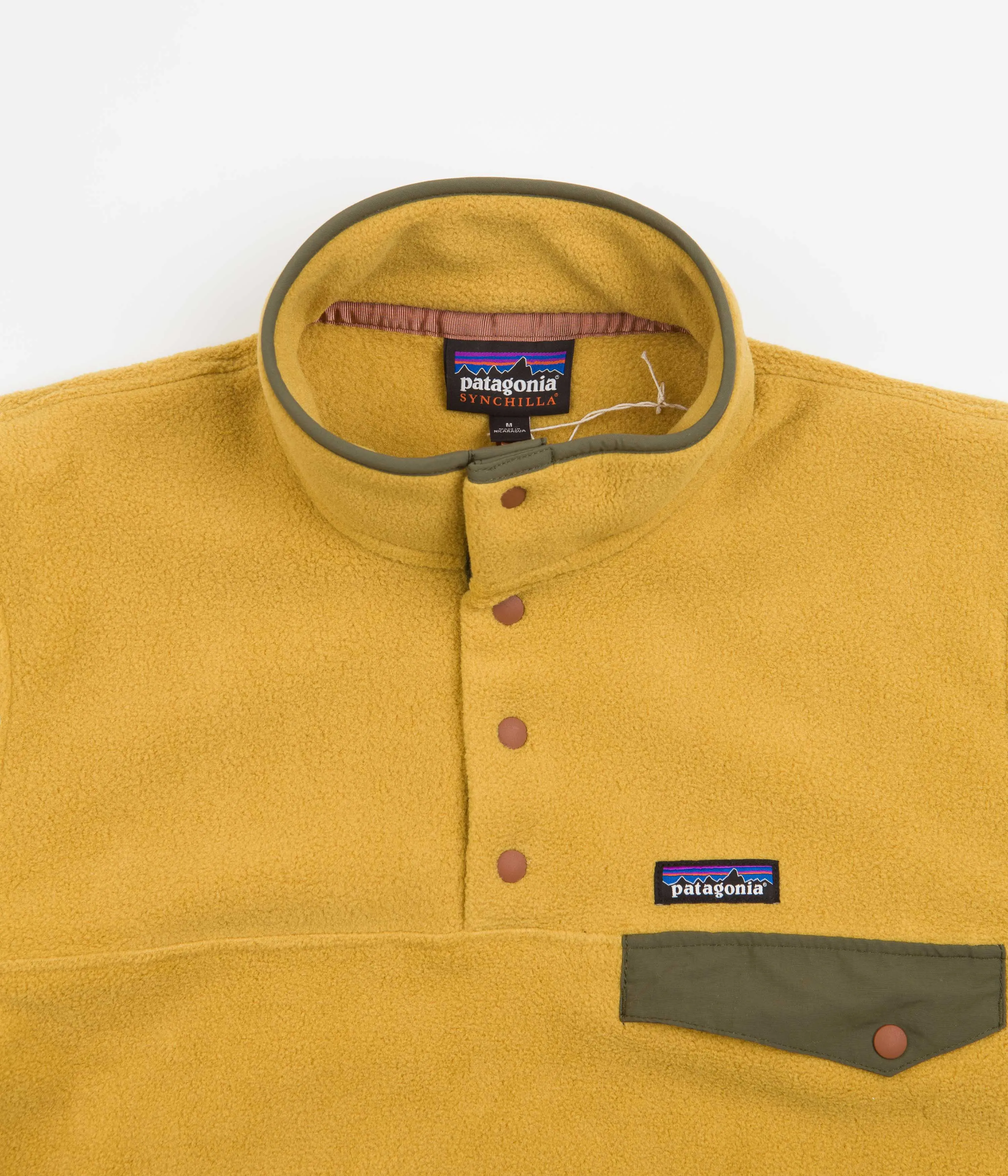 Patagonia Snap-T Lightweight Synchilla Fleece - Cabin Gold