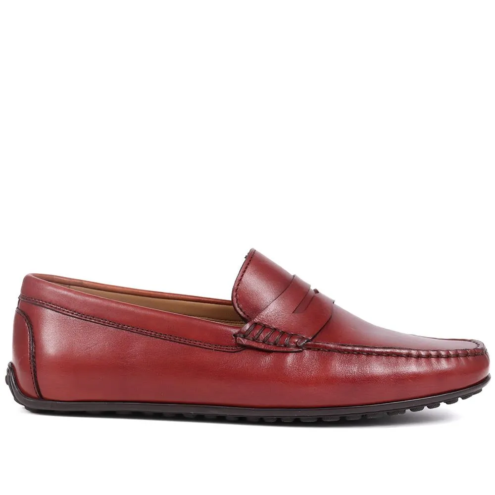 Paterson Leather Moccasins - PATERSON / 325 093 - Shop Now!