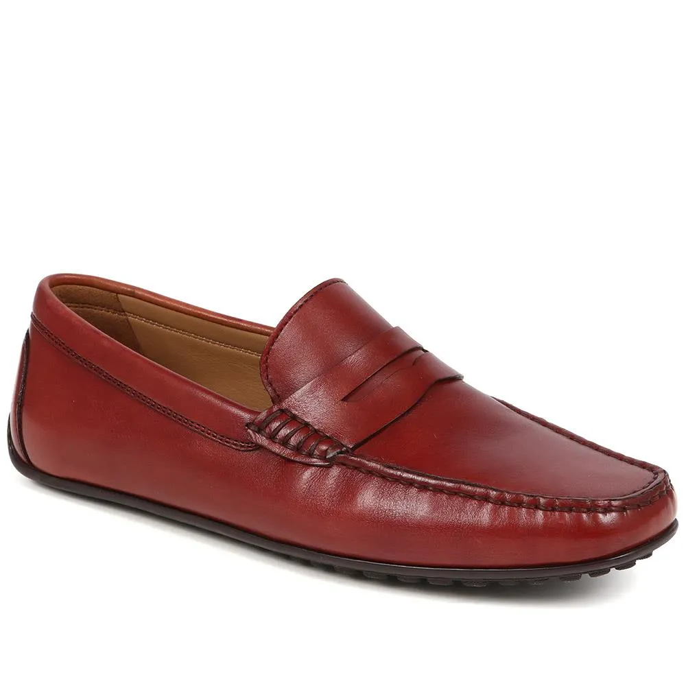 Paterson Leather Moccasins - PATERSON / 325 093 - Shop Now!