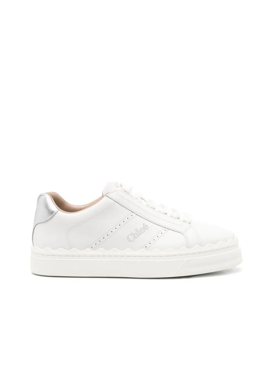 Perforated Lowtop Trainers