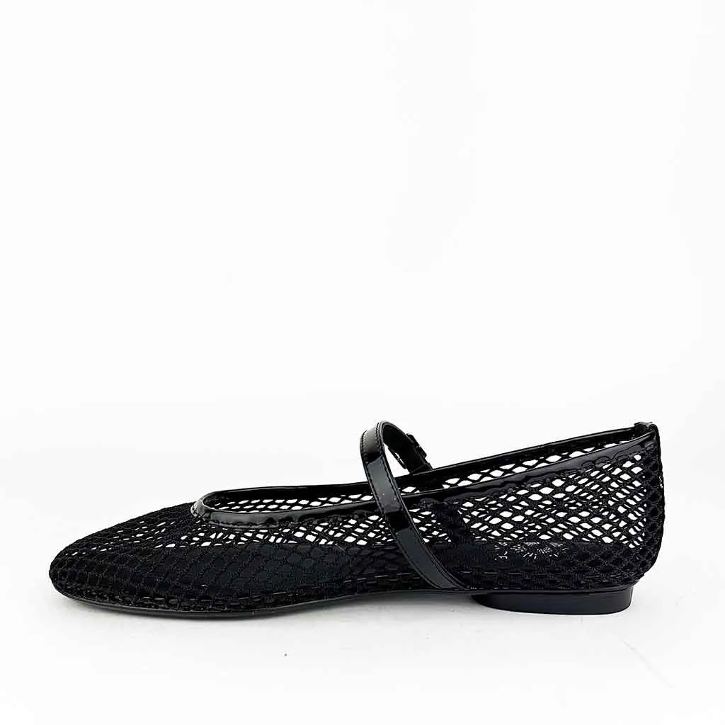 Perth Mesh Flat - Black