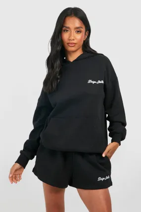 Petite Dsgn Studio Hooded Short Tracksuit