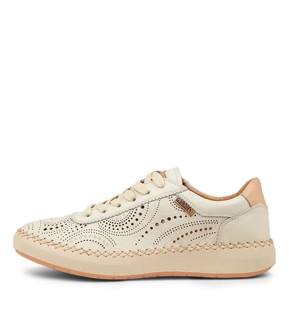 PIKOLINOS Mesina 96 Nata Leather Sneakers