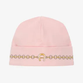 Pink Pima Cotton Baby Hat