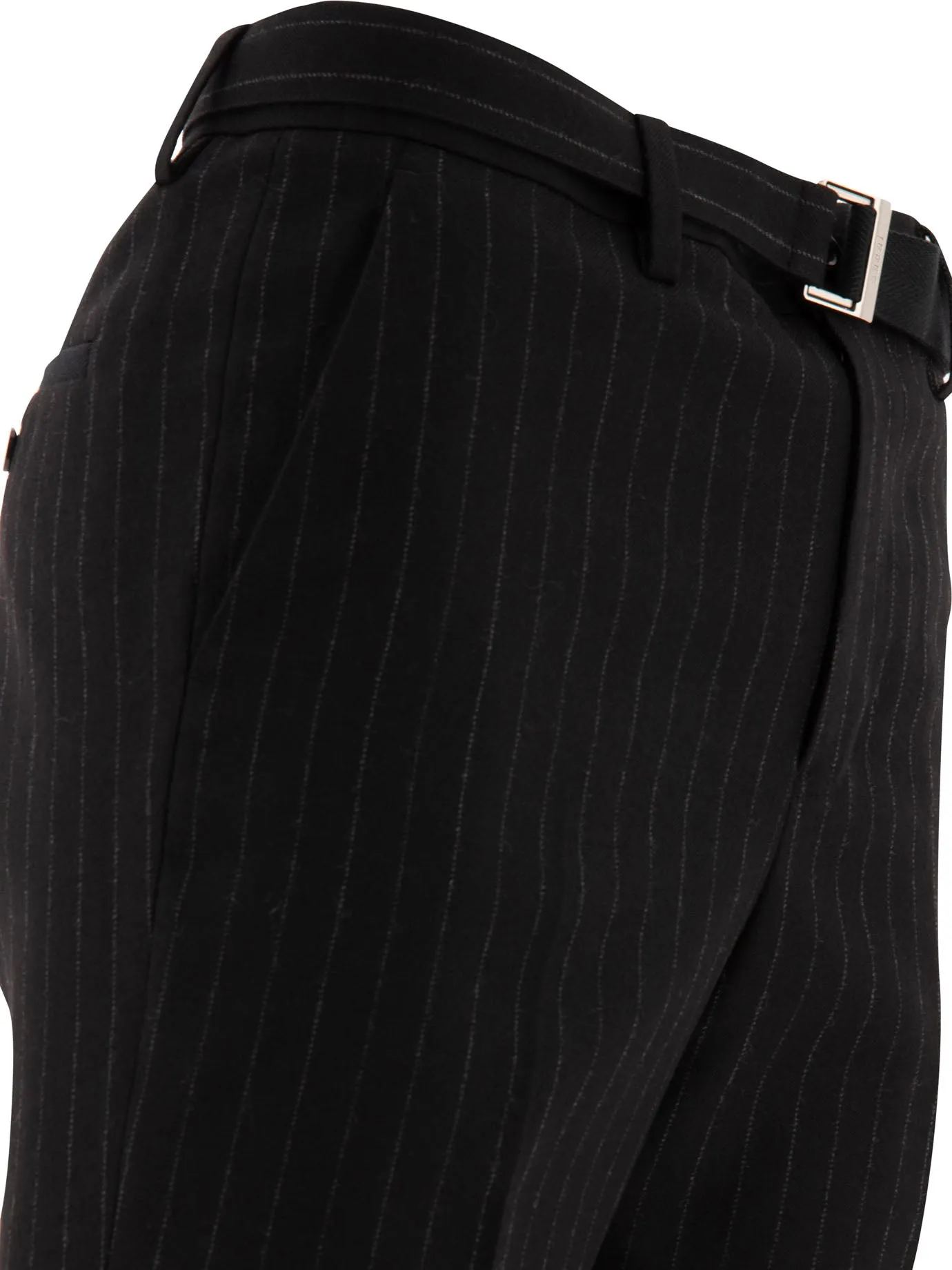 Pin-striped Pants