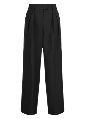 Plain pleated trousers - RONICA in BLACK