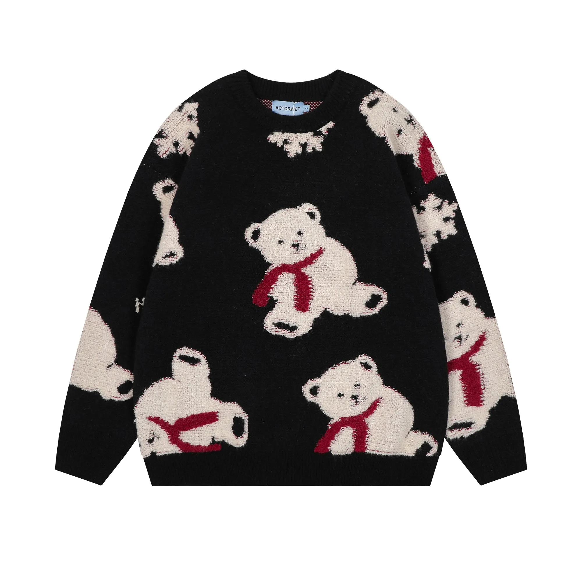 Polar Paws | Cozy Teddy Bear Knit Jumper