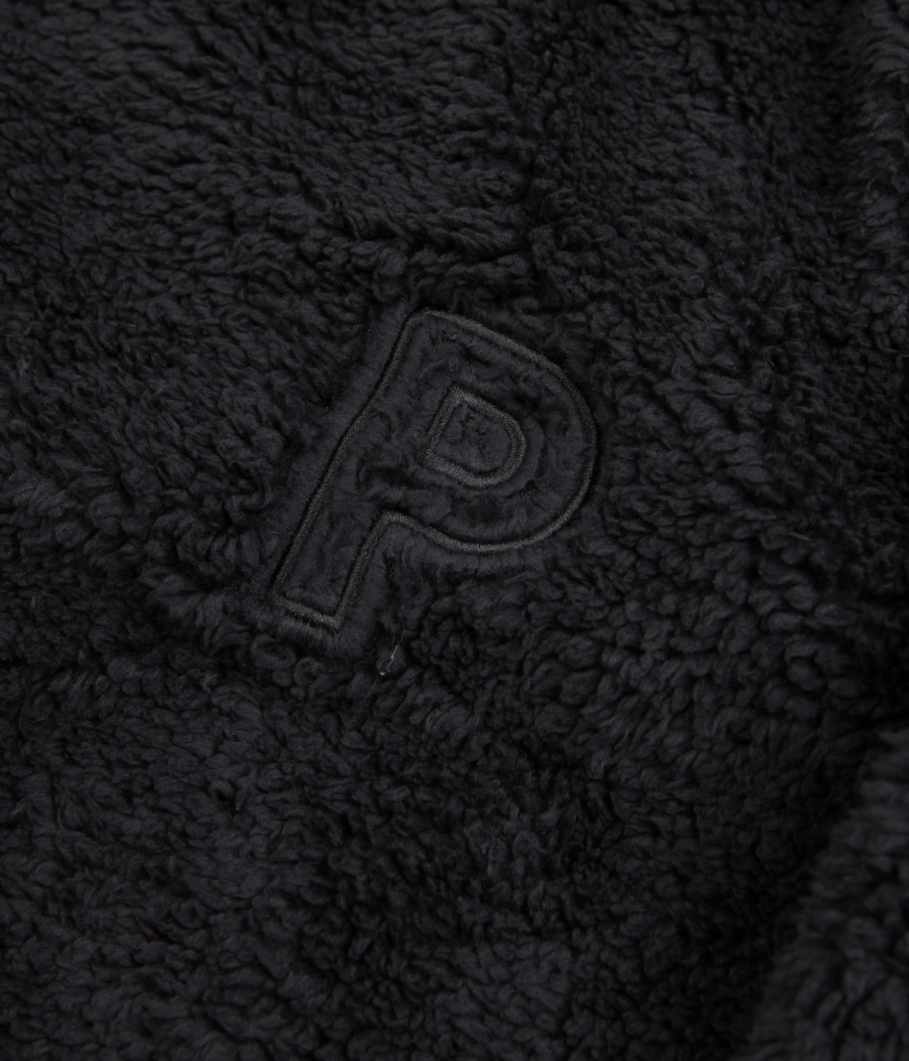 Pop Trading Company Charcoal Plada Fleece Jacket