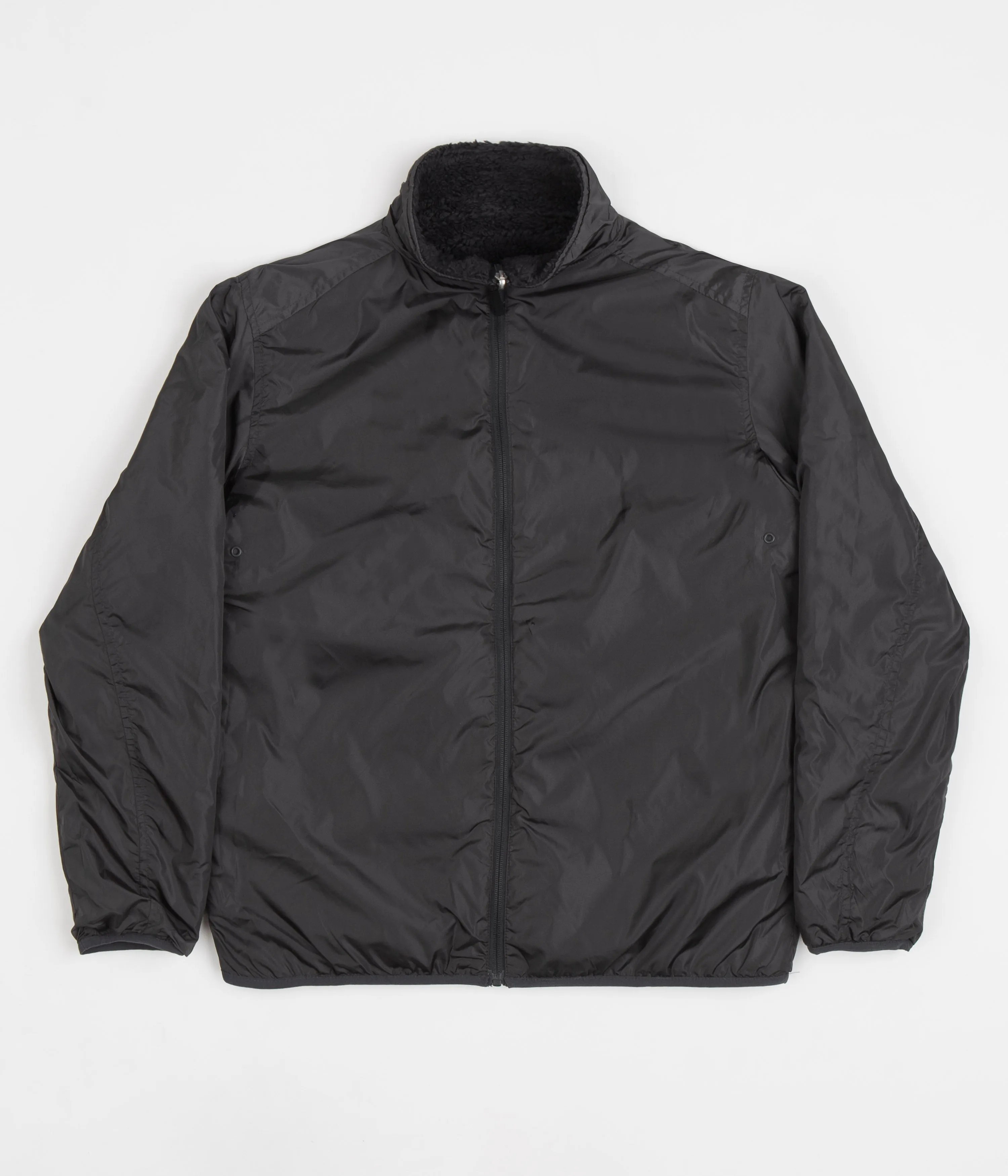 Pop Trading Company Charcoal Plada Fleece Jacket