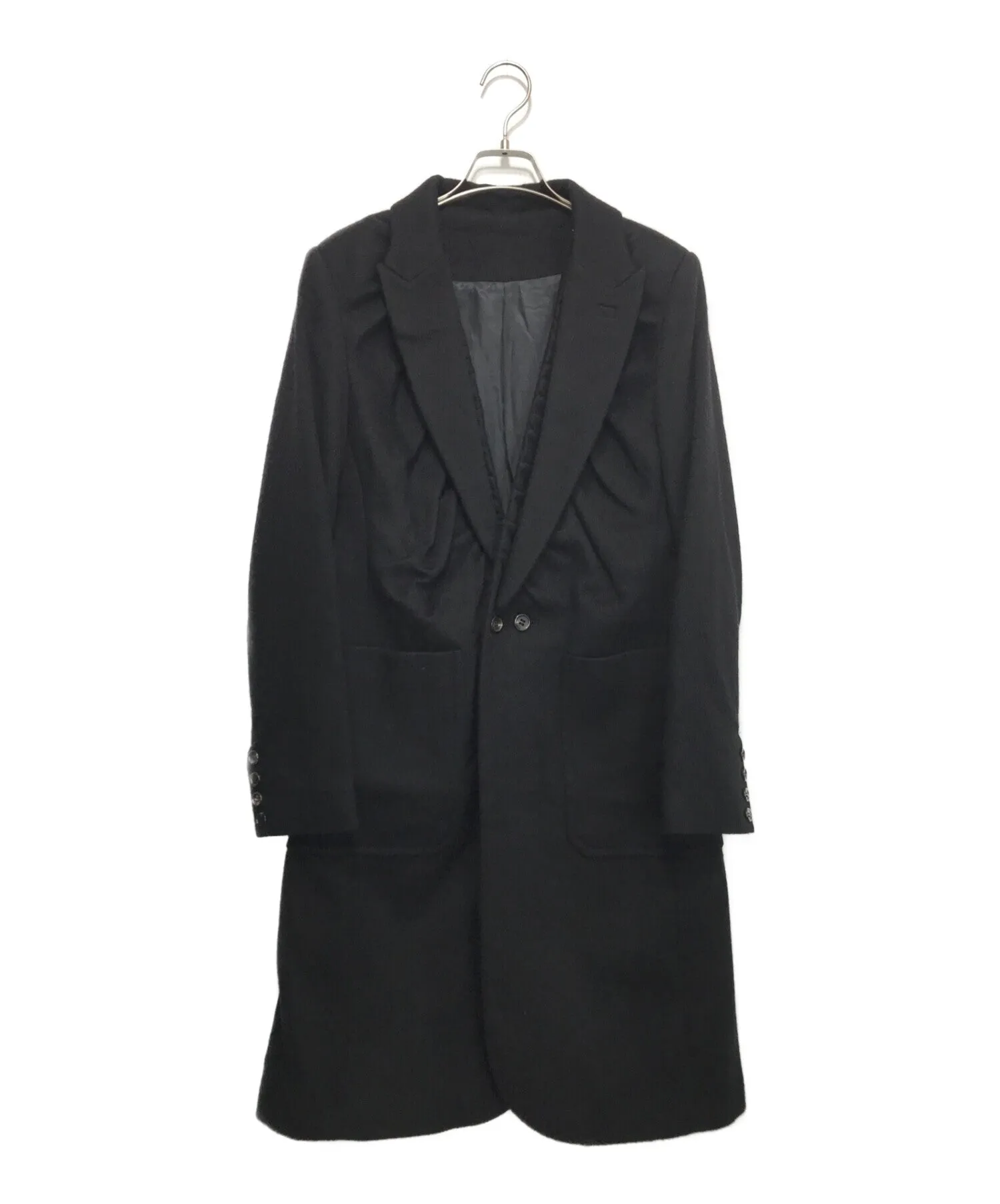 Pre-owned UNDERCOVER B1302 angora-blend coat