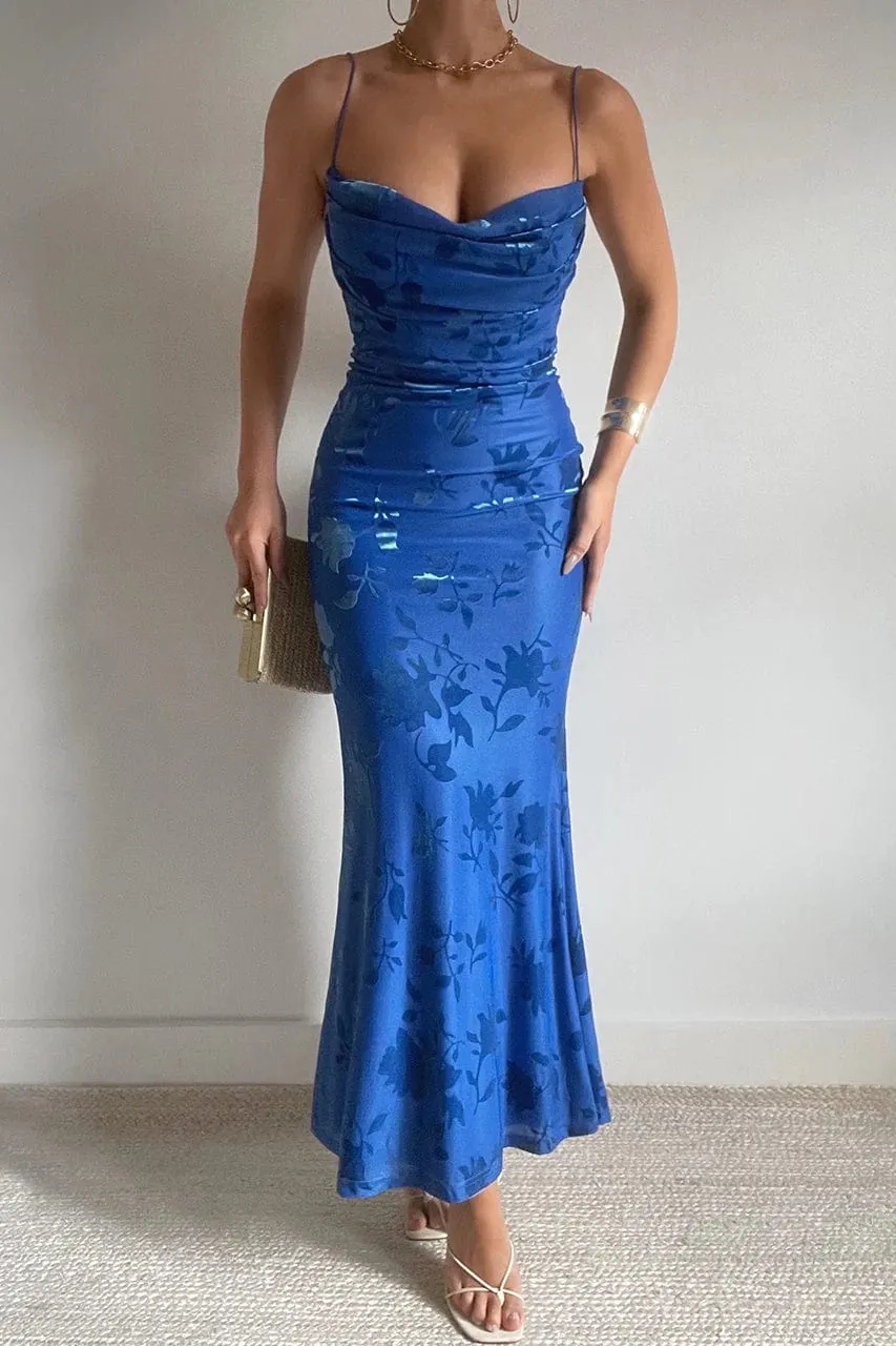 Pretoria Maxi Dress - Blue