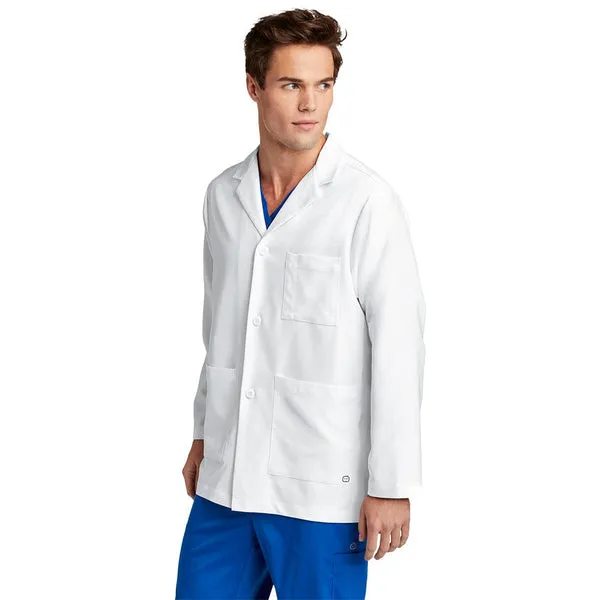 Professional Men's White Lab Coat