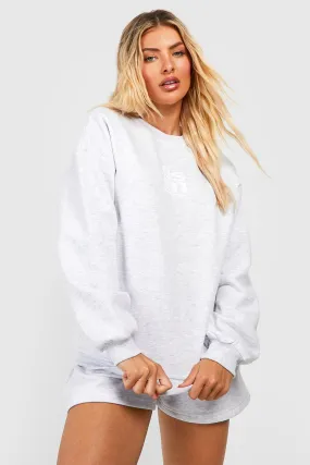 Puff Print Sweatshirt Tracksuit