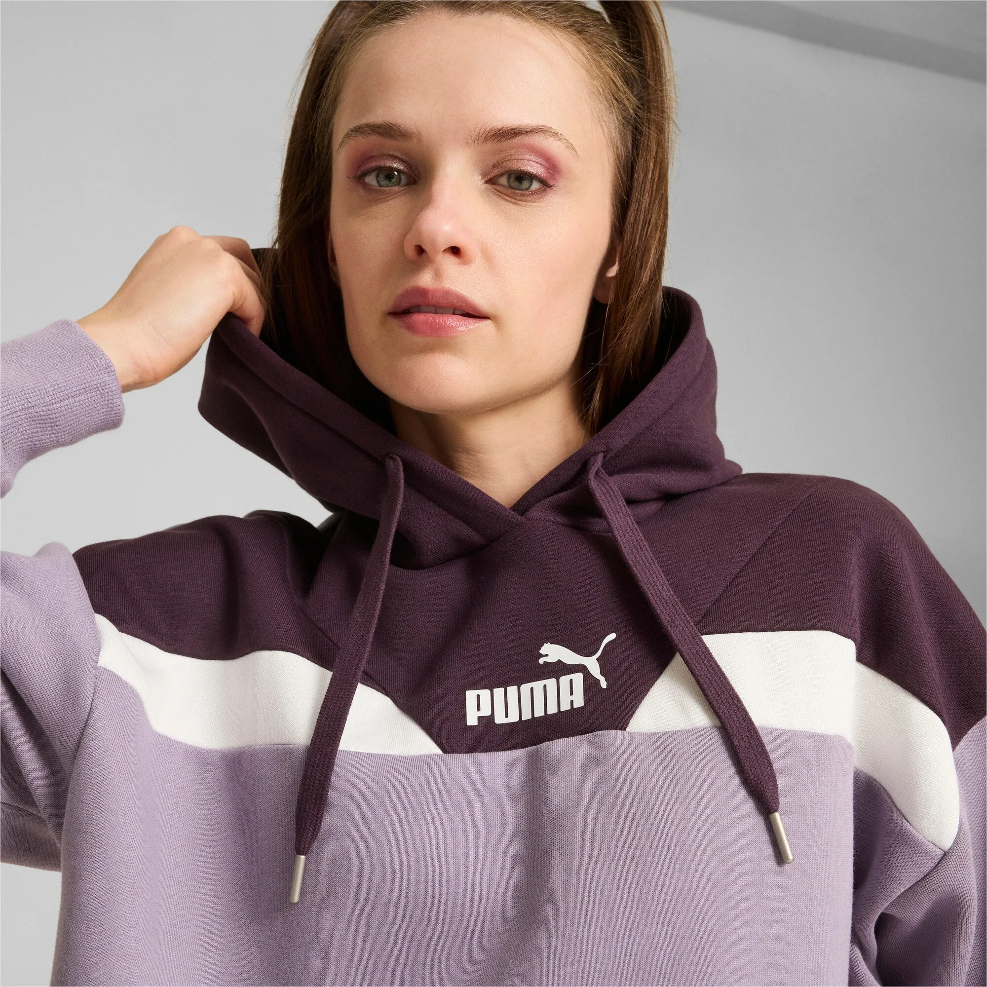 Puma Sweatshirt for Purple Woman