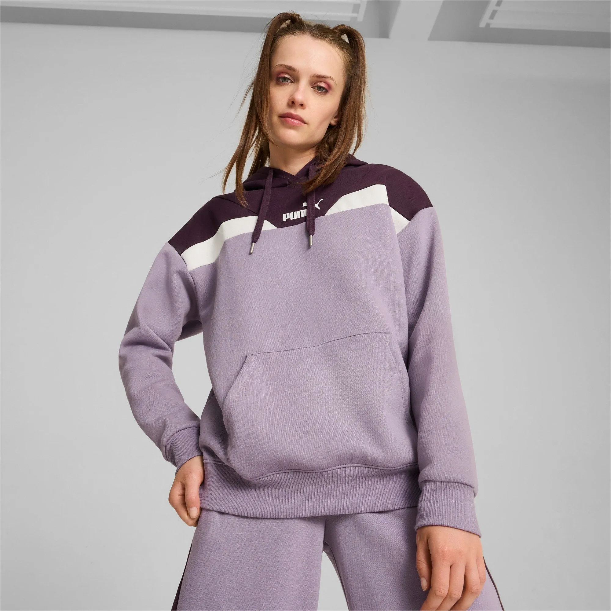 Puma Sweatshirt for Purple Woman